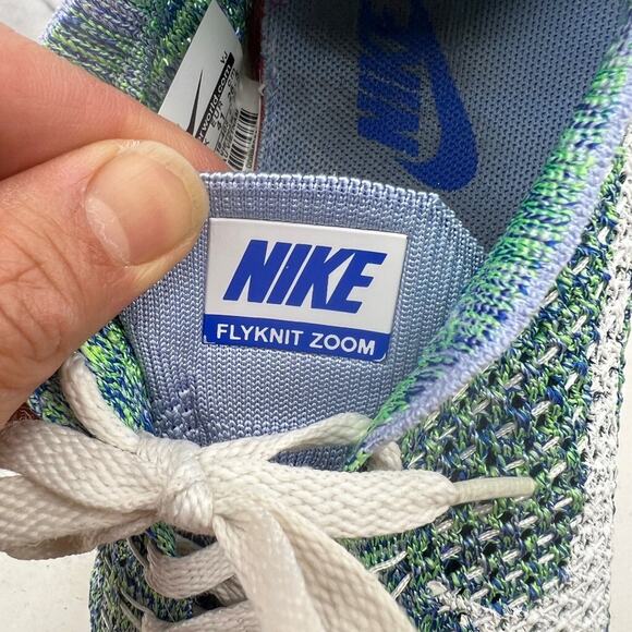 Nike Womens 9.5 Running Shoes Zoom Flyknit Zoom Agility Lightweight 698616-403 - Picture 12 of 14